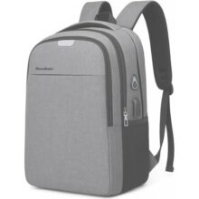 Mochila Executiva Unissex para Notebook até 15.6” – com Entrada USB e Passa-fio para fone – Ideal para Faculdade, Trabalho e Viagens – Antifurto, Resistente e Confortável
