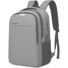 Mochila Executiva Unissex para Notebook até 15.6” – com Entrada USB e Passa-fio para fone – Ideal para Faculdade, Trabalho e Viagens – Antifurto, Resistente e Confortável