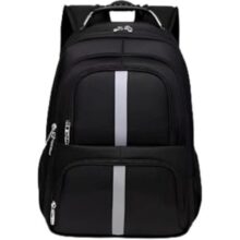 Mochila Masculina Grande Impermeável para Notebook 15,6” com Cabo de Aço Reforçado, Costas Respiráveis e Várias Divisórias – Ideal para Viagem, Trabalho e Faculdade Mochila Escolar