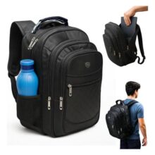 Mochila Masculina Impermeável Reforçada Aço Escola Notebook