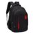 Mochila Preta Notebook Multifuncional Unissex Resistente Cor Preto Desenho do tecido Liso