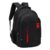 Mochila Preta Notebook Multifuncional Unissex Resistente Cor Preto Desenho do tecido Liso