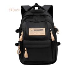 Mochila Reforçada Pack Young Meimi Amores Notebook 15.6 Cor Preto