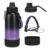 Modus Garrafa Térmica 950ml Com Alça Paracord e protetor em silicone
