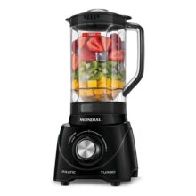 MONDIAL Liquidificador Pratic Turbo, Preto, 550W, 110V – L-98-B