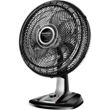 MONDIAL Ventilador 40cm Super Turbo 8 Pás, Preto/Prata, 140W, 220V – VTX-40-8P