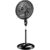 MONDIAL Ventilador Coluna, Turbo 8 Pás – 40cm, 110V, Preto/Prata, 140W – VTX-40C-8P