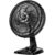 MONDIAL Ventilador de Mesa 40cm Turbo, PretoPrata, 140W, – NVT-40-8P-B