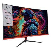 Monitor Concórdia Gamer Curvo 27” Cz270f 100hz Hdmi Vga Preto