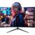 Monitor Curvo de 27 Polegadas, Taxa de Atualização de 240Hz, FHD 1920×1080 | Painel VA, Contraste 3000:1, Baixa Luz Azul, 2 HDMI + 1 DP, para Jogos/Escritório