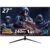 Monitor Gamer 27″ FHD, 240Hz, 1ms, IPS, 1920X1080P, HDMI, Display Port, USB, compatível com G-sync, Freesync Premium Pro, Montagem VESA
