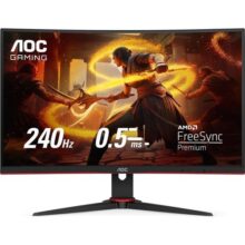 Monitor Gamer AOC LEGEND 27 240Hz 0,5ms, Preta/Vermelho, MEDIO, C27G2ZE