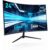 Monitor Gamer Curvo 24″ FHD 1080P – 180Hz, 1ms, Tela 1800R, Compatível com FreeSync e G-Sync, Alto-falantes Integrados, HDMI 2.0, DisplayPort 1.4, Filtro de Luz Azul, VESA