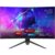 Monitor Gamer Hi Level Elite Curve 27″ ELED, 280Hz, 1ms, HDR, Freesync e G-sync, Preto – W2717REC-V2