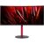 Monitor Gamer Nitro series XZ342CU S3 Tela de 34 com resolução Ultra Wide LED VA 180Hz 1MS Tecnologia Game Mode Tecnologia AMD Free Sync Premium, Com ajustes ergonômicos Preto
