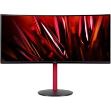 Monitor Gamer Nitro series XZ342CU S3 Tela de 34 com resolução Ultra Wide LED VA 180Hz 1MS Tecnologia Game Mode Tecnologia AMD Free Sync Premium, Com ajustes ergonômicos Preto