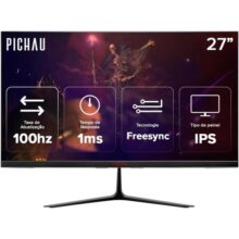 Monitor Gamer Pichau Athen V3 27″ IPS FHD 1 ms 100 Hz – FreeSync – HDMI/VGA – PG-ATH27V3-BL01