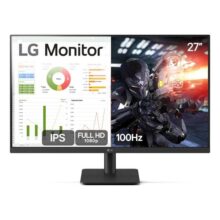 Monitor LG 27” IPS Full HD 100Hz HDMI Ajuste de Inclinação – 27MS500-B