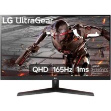 MONITOR LG ULTRAGEAR 32GN600-32″ QHD 165HZ, 1MS (MBR), HDR10, FREE SYNC