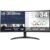 Monitor LG UltraWide Curvo Tela VA de 34 21:9 WQHD sRGB 99% HDR10 100Hz 5ms (GTG) PBP – 34WR50QK-B