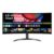 Monitor LG UltraWide Streaming 34SR60QC-B Tela curva WQuadHD (3440 x 1440) 21:9 de 34″, WebOS, ThinQ Home, Air Play, Screen Share, Bluetooth