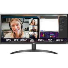 Monitor LG UltraWide™ – Tela IPS de 29″, 21:9, HDR10, sRGB 99%, 100Hz – 29WQ500