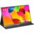 Monitor portátil ARZOPA, monitor de laptop FHD 15,6” 1080P USB C HDMI, tela de computador HDR Eye Care, tela externa com capa inteligente para Mac Ph