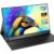 Monitor Portatil Extensor de Tela para Notebook Monitor Segunda Tela para Notebook Compatível com laptops Computadores