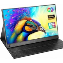 Monitor Portatil Extensor de Tela para Notebook Monitor Segunda Tela para Notebook Compatível com laptops Computadores