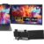 Monitor Portatil, Extensor de Tela Portátil, Monitor Duplo Portátil para Notebook 14″, Dual Screen Expansor de Telas com Design 250°