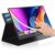 Monitor Portatil Touchscreen 15,6”, FHD 1080P Monitor Portátil Conectado Com USB C Dupla/HDMI, IPS Extensor De Tela para Notebook com VESA e Funda Inteligente magnético, Plug and Play