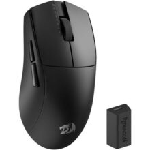 Mouse com fio Redragon King 4K Pro (USB, cabo 1,8 m, 4K, 16.000 DPI, 7 botões, iluminação RGB, ergonômico)