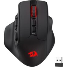 Mouse Gamer Redragon Bullseye Pro, Wireless 2.4GHz Cabo ou Bluetooth, RGB, 7 Botões, 26000DPI, Preto – M806RGB-PRO