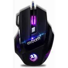Mouse Gamer RGB 3200 DPI – Turbo Click 7 Botões Cabo Blindado Design Ergonômico – Compatível com Windows XP/Vista/7/8/9/10/11 Linux e Mac – Ideal para