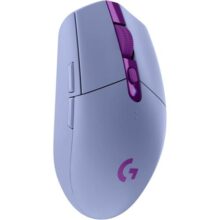 Mouse Gamer Sem Fio Logitech G305 LIGHTSPEED com 6 Botões Programáveis e Até 12.000 DPI – Lilás