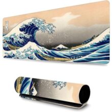 Mouse Pad Gamer Profissional Grande Confortavél Anti Derrapante 90×40 – Onda Oriental