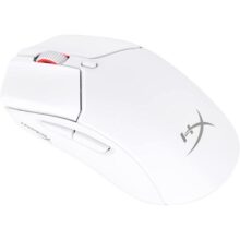 Mouse sem Fio Gamer HyperX Pulsefire Haste 2 – Ultraleve, 61 g, Wireless e Bluetooth 2,4GHz, até 26000 DPI, Sensor HyperX 26K, 100 Horas de Duração de Bateria, Branco (6N0A9AA)