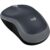Mouse sem fio Logitech M185 com Design Ambidestro Compacto, Conexão USB, Frequência de 2.4 GHz e Pilha Inclusa – Cinza
