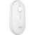 Mouse sem fio Logitech Pebble 2 M350s com Clique Silencioso, Design Slim Ambidestro, Conexão Bluetooth e Pilha Inclusa – Branco