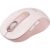 Mouse Sem Fio Logitech Signature M650 com Design de Tamanho Compacto, Clique Silencioso, Botões Laterais Personalizáveis, Conexão USB e Bluetooth – Rose