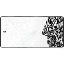 Mousepad Gamer Redragon Flick XL Special Edition Cypher Branco e Preto 400x900mm P032A