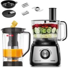 Multiprocessador 7 Em 1 Turbo Chef Mpn-01-be 1000w Mondial Cor Preto 110v