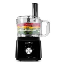 Multiprocessador britânia Bmp900 1000w 3 em 1 inox Preto