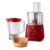 Multiprocessador De Alimentos Philips Walita 1,5 Litros Powerchop Vermelho 600w Ri7300 127v