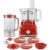 Multiprocessador Philco PMP1600V, 1400W, 220V (Vermelho)