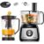 Multiprocessador Turbo Chef 5 em 1, Preto, 1000W, 220V – MONDIAL