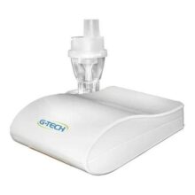Nebulizador E Inalador Super Flow Compact Dc1 G-tech Branco 127/220v