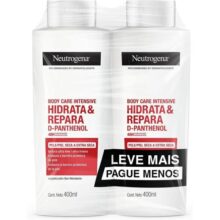 Neutrogena Hidratante Corporal Body Care Intensive Hidrata&Repara Kit com 2 Unidades de 400ml