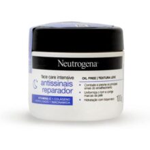 Neutrogena Hidratante Facial Antissinais Reparado Face Care Intensive, 100g