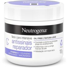 Neutrogena Hidratante Facial Antissinais Reparado Face Care Intensive, 100g